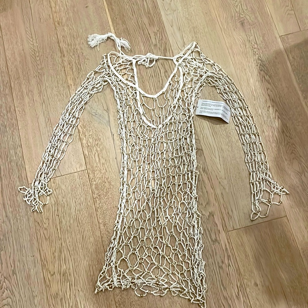 festival crochet dress 🌼🤍💛